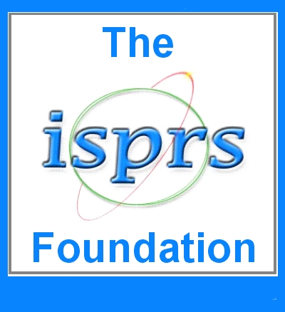 The ISPRS Foundation logo in blue