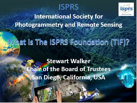 The ISPRS Foundation Presentation