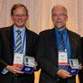 George Vosselman and Hans-Gerd Maas receiving the Kraus Medal