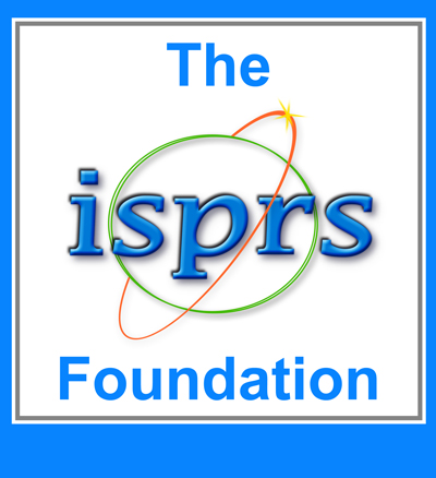 The ISPRS Foundation logo in blue