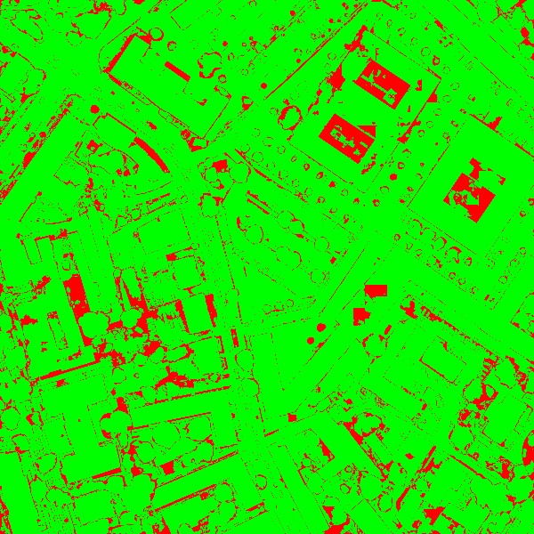 red/green image