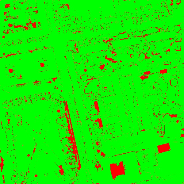 red/green image