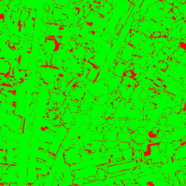 red/green image