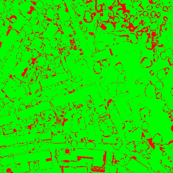 red/green image