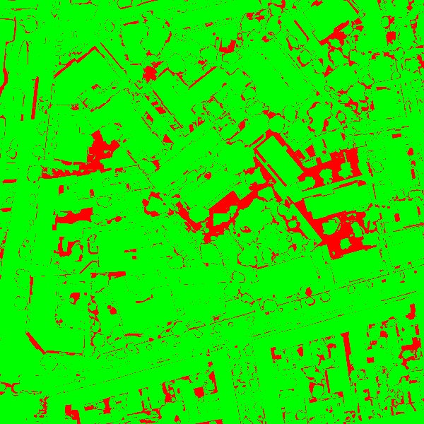 red/green image