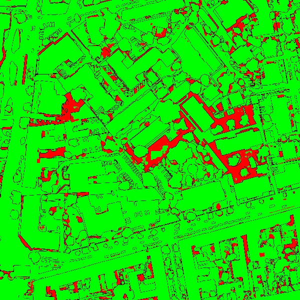 red/green image