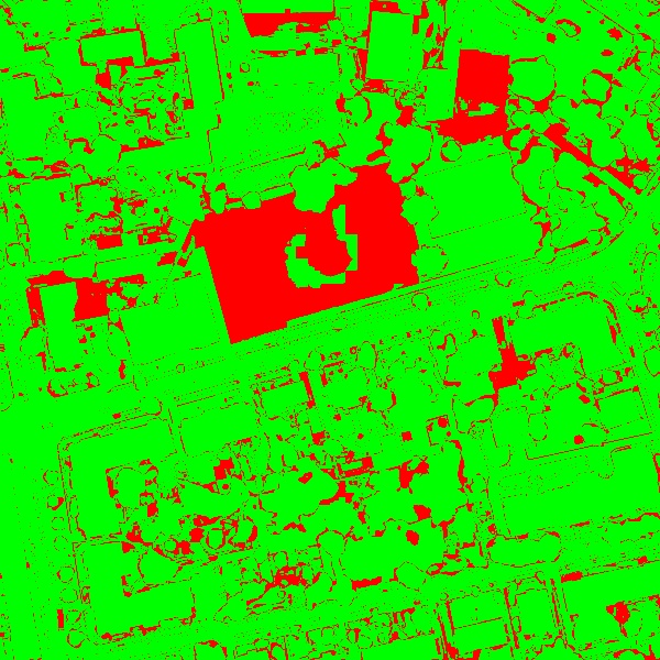 red/green image