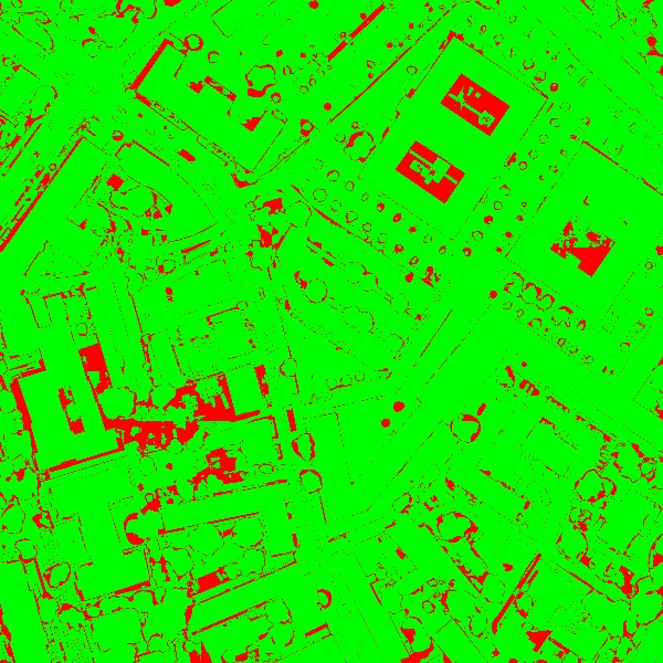 red/green image
