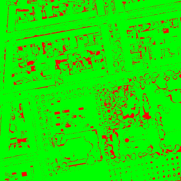 red/green image