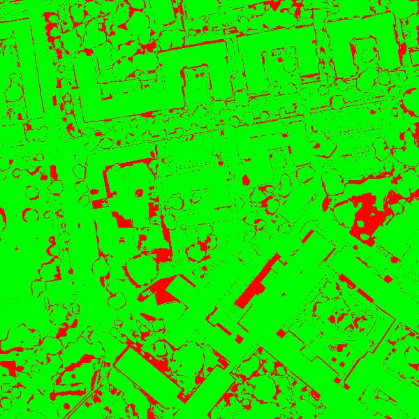 red/green image