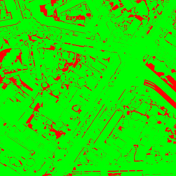 red/green image
