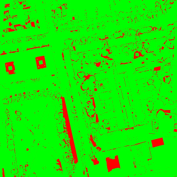 red/green image