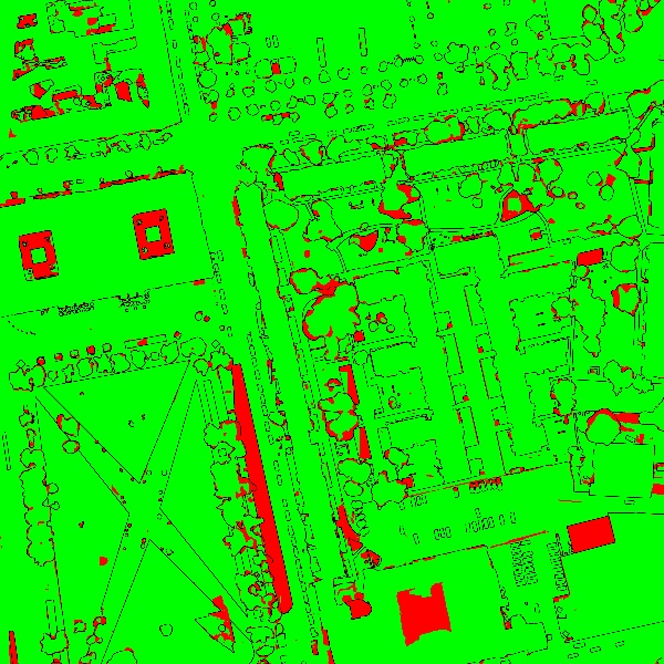 red/green image