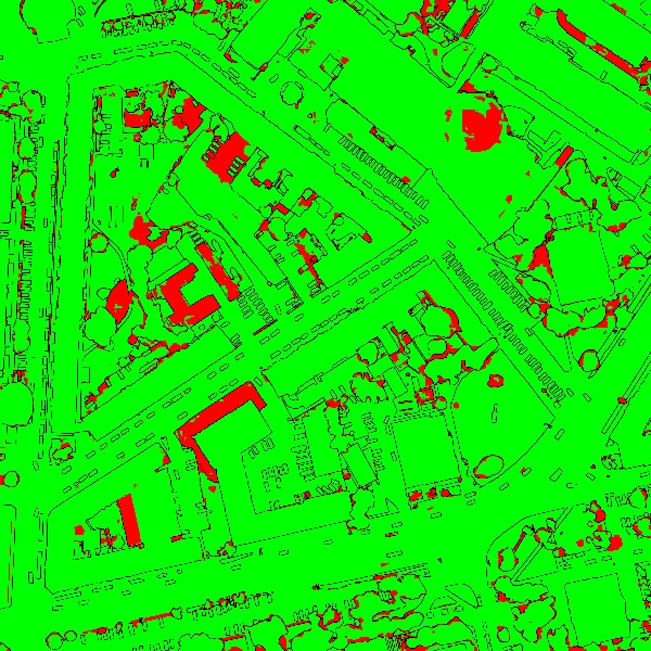 red/green image