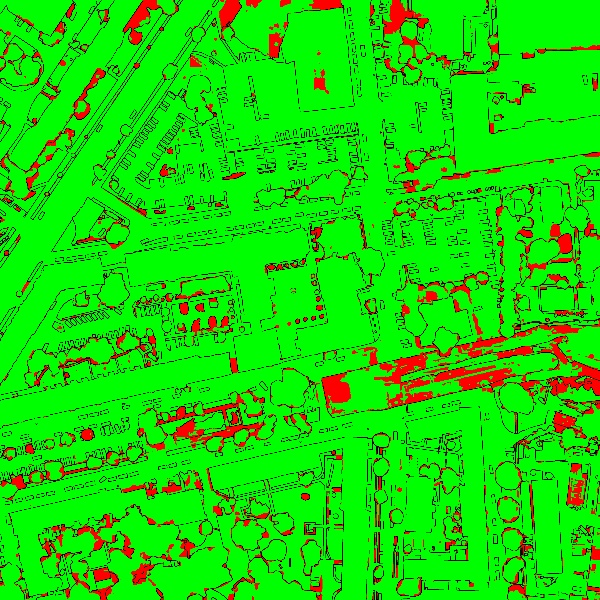 red/green image