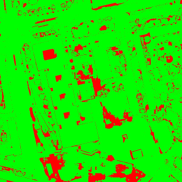 red/green image