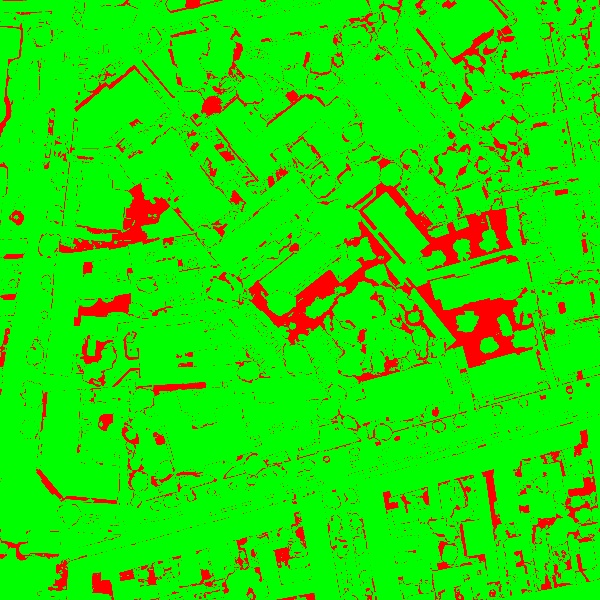 red/green image