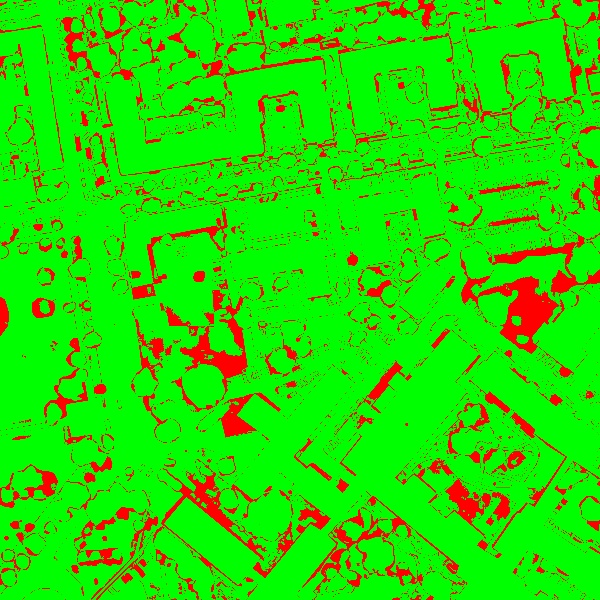 red/green image