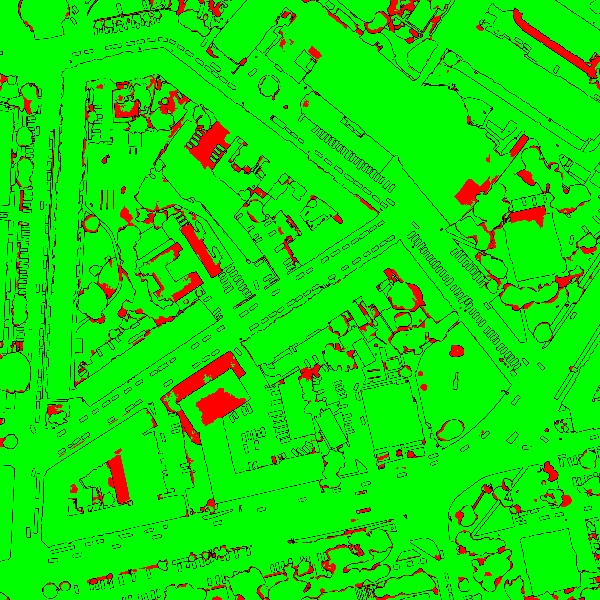 red/green image
