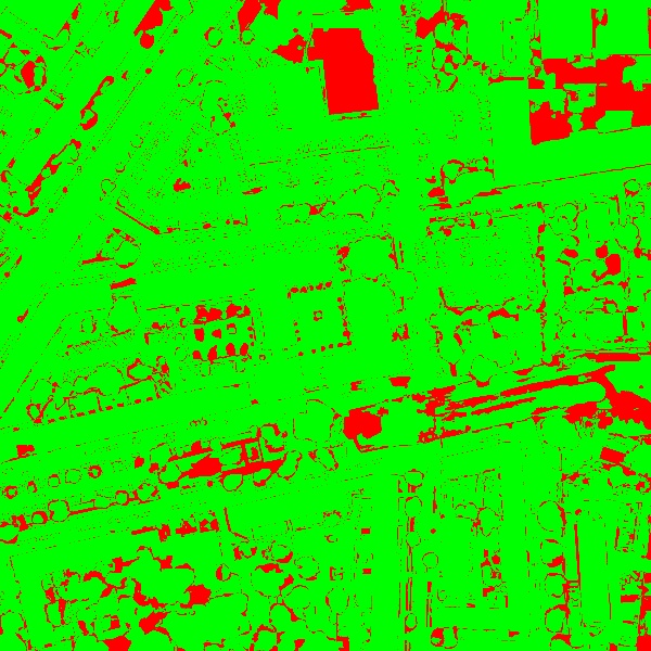 red/green image