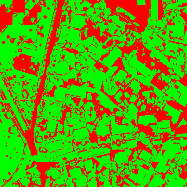 red/green image