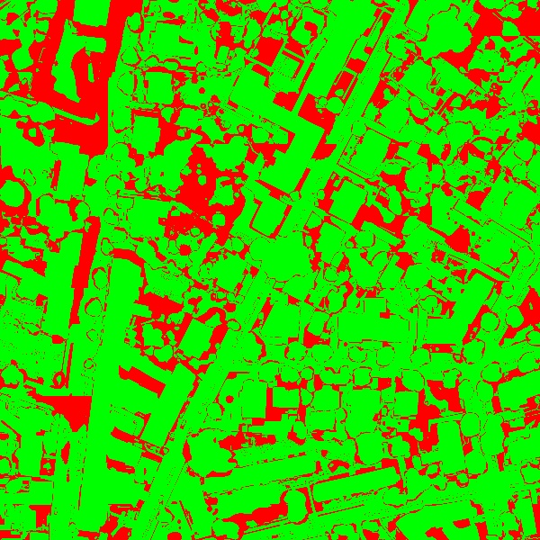 red/green image
