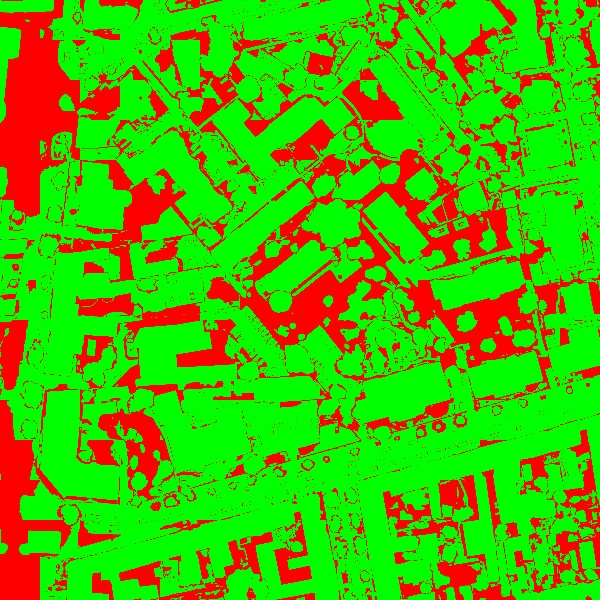 red/green image