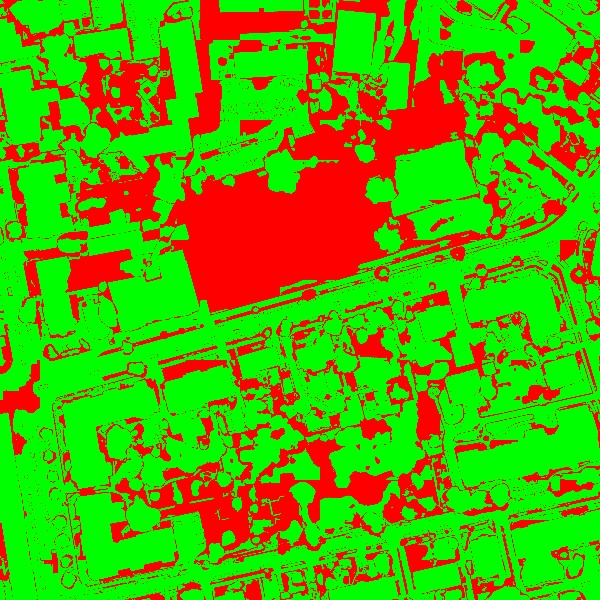 red/green image