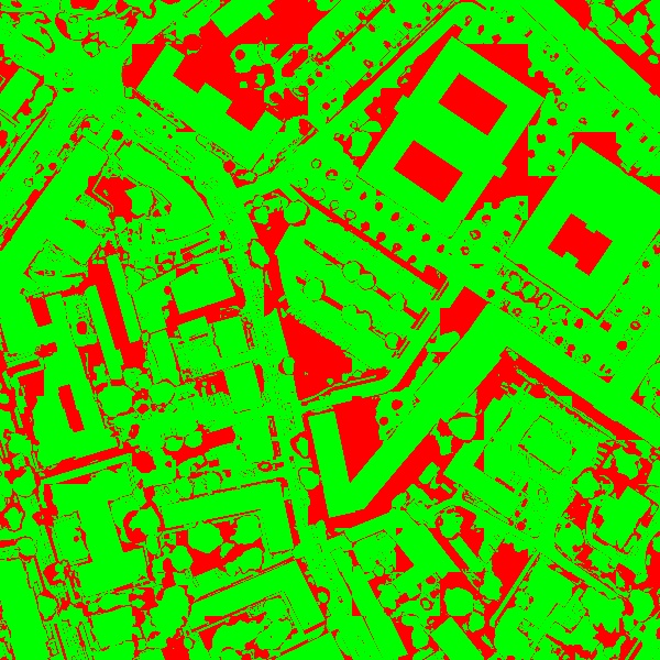 red/green image