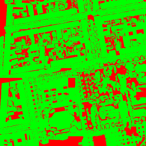 red/green image
