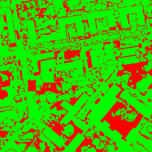 red/green image