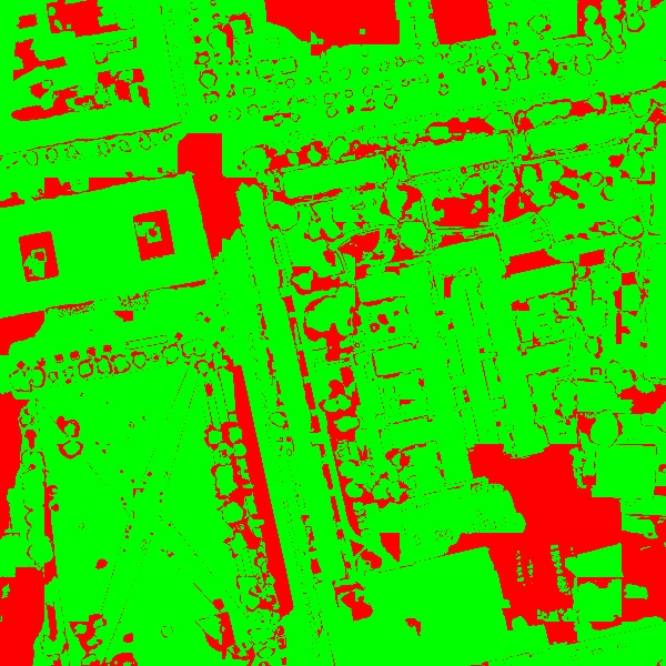 red/green image