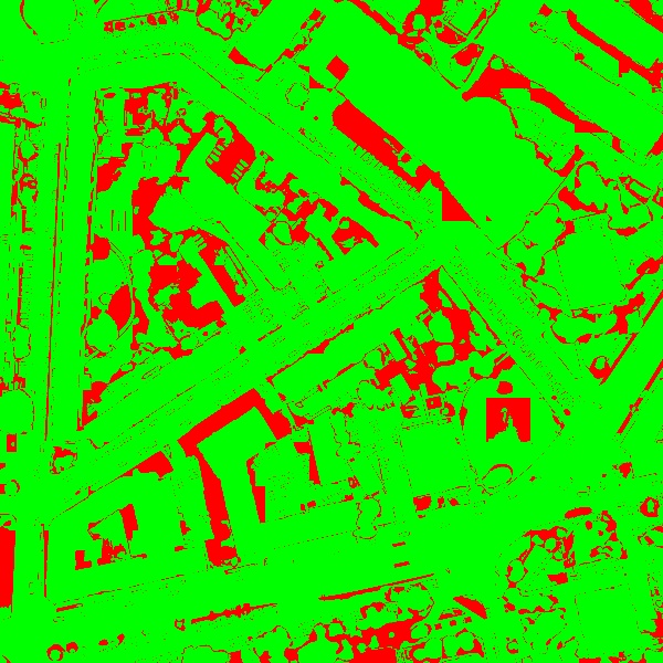 red/green image