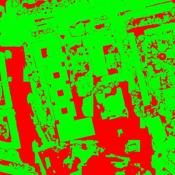 red/green image