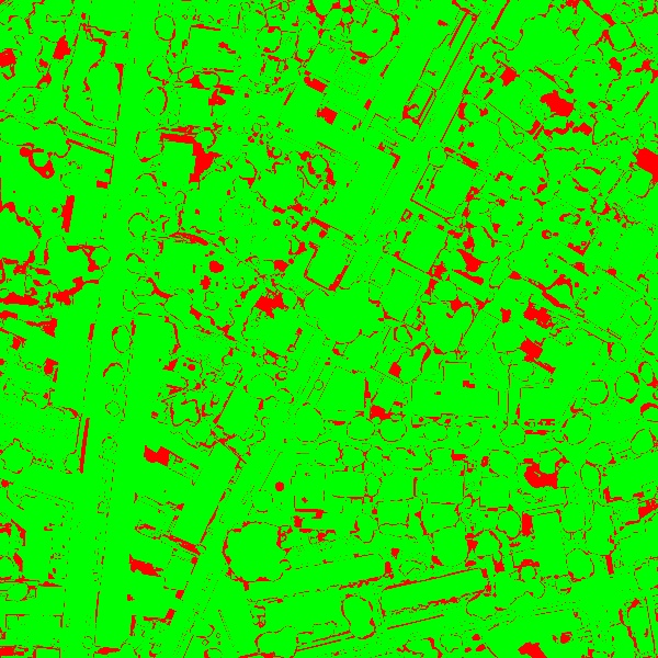 red/green image
