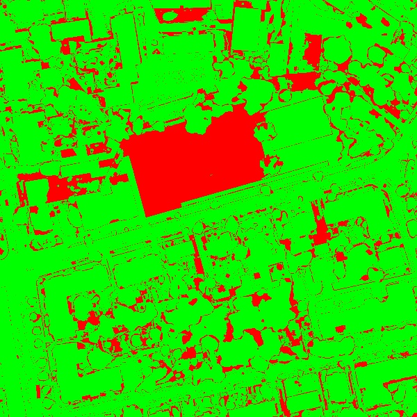 red/green image