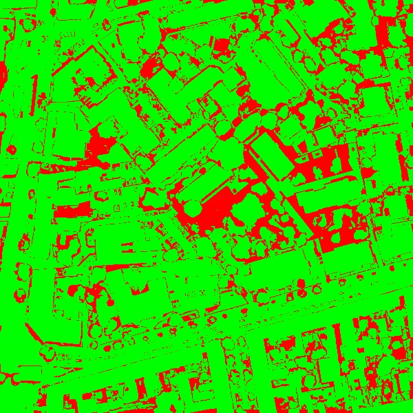 red/green image