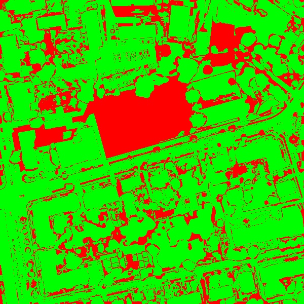 red/green image