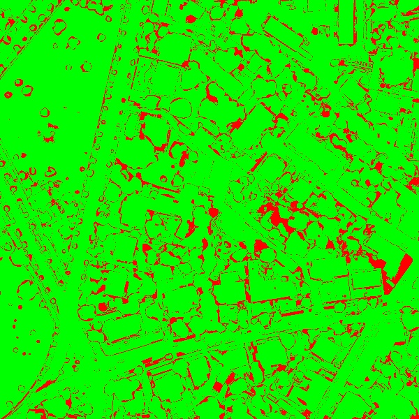 red/green image
