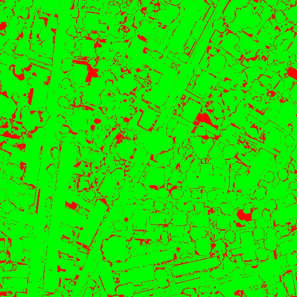 red/green image
