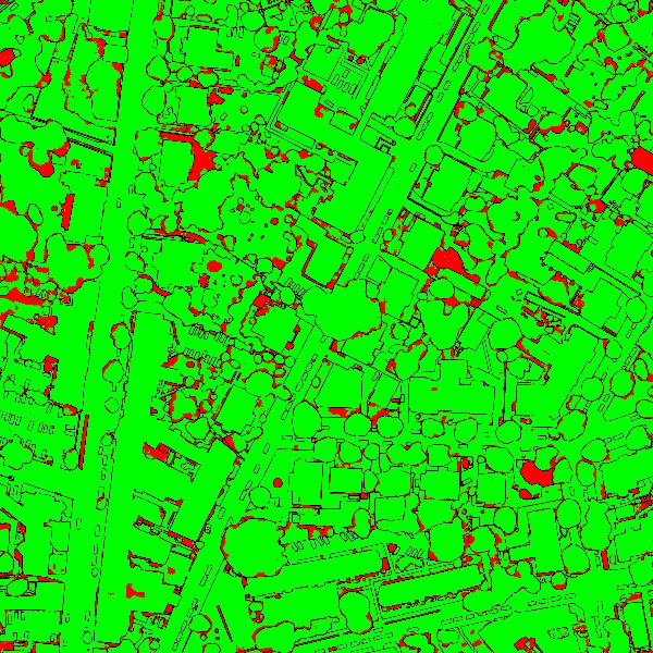 red/green image
