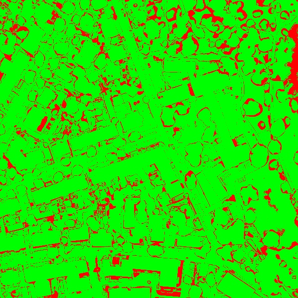 red/green image
