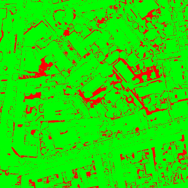 red/green image
