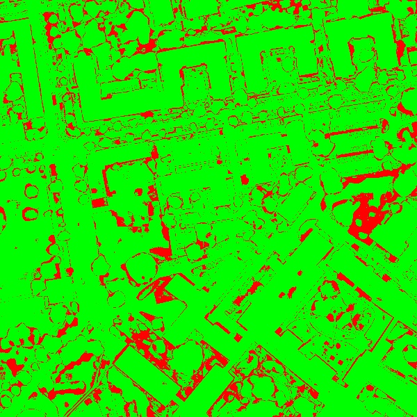 red/green image