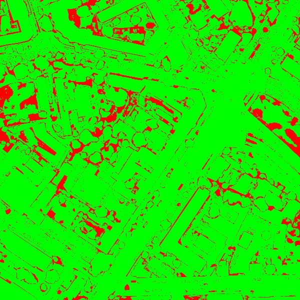 red/green image