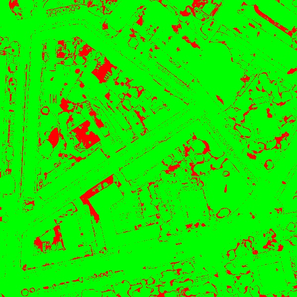 red/green image