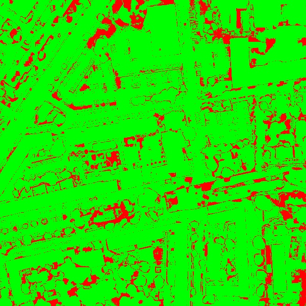 red/green image