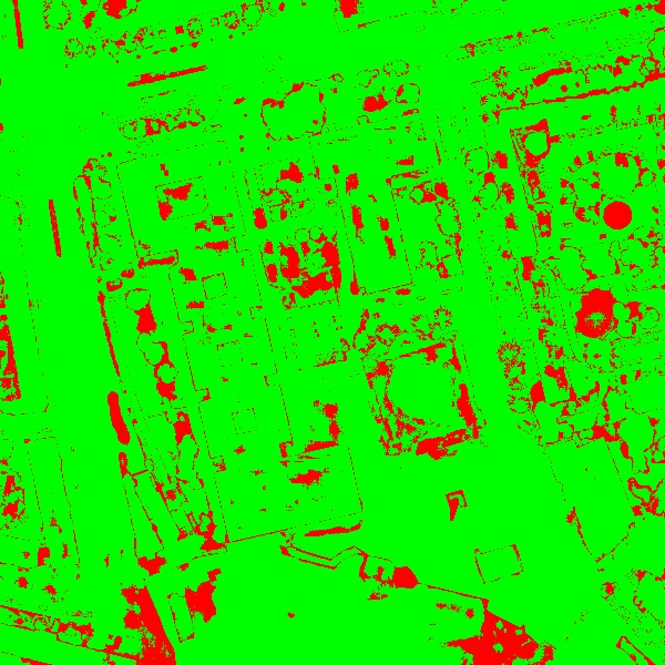 red/green image