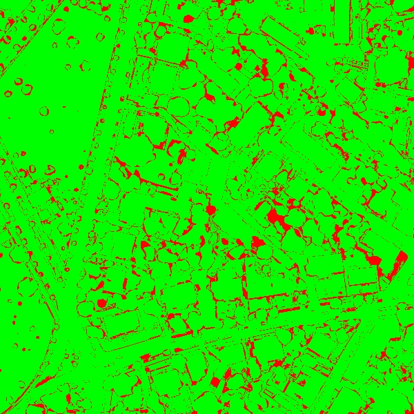 red/green image