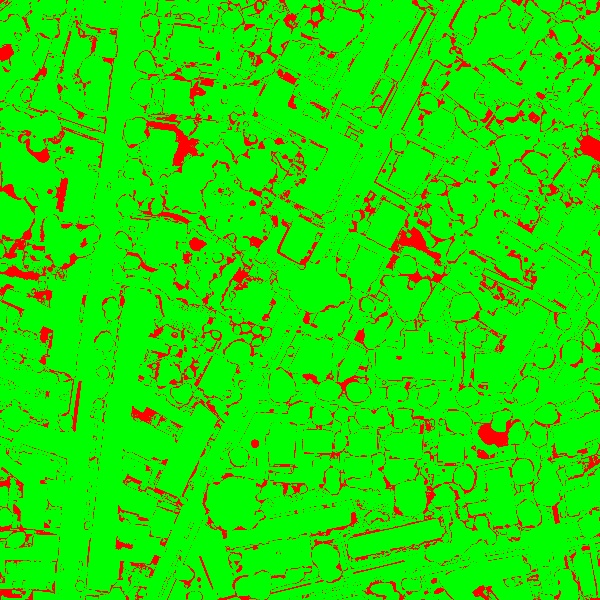 red/green image